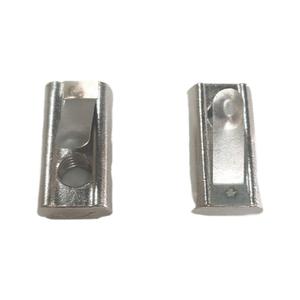 Tuerca de Resorte de Acero Inoxidable Estándar Nacional de un Solo Punto, Bloque Trasero Modificado para Componentes Mecánicos Generales - Product Image 1