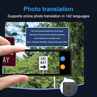 Traductor Inteligente S90 con Pantalla Táctil de 5 Pulgadas, Android 6.0, Reconocimiento de Voz por IA, Wi-Fi, Altavoz Integrado, Carga Tipo-C 142