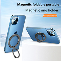Support de bague de téléphone magnétique pour iPhone pour 16 Pro Max Mini Accessoires magnétiques Support de poignée d'anneau de doigt magnétique
