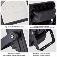 Reflector LED para Cancha de Fútbol Sala, 250W 500W, IP65, Impermeable, Antideslumbrante, Alta Luminosidad, Iluminación Deportiva para Canchas Pequeñas