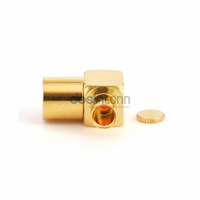 Cable Semirrígido para Microondas, DC-26.5GHz 40Ghz SMP GPO, Conectores de 90 Grados para Alta Frecuencia, para Cable Flexible