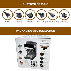 <span class=keywords><strong>Cafetera</strong></span> Espresso <span class=keywords><strong>Francesa</strong></span> Profesional Inteligente Programable de 20 Bares, de Acero Inoxidable, con Pantalla Táctil Multifunción para Preparar <span class=keywords><strong>Leche</strong></span> - Product Image 6