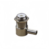 Conector hembra M UHF 50-3 Cable de ángulo recto Conector de cobre para soporte de montaje de antena móvil Conectores coaxiales RF