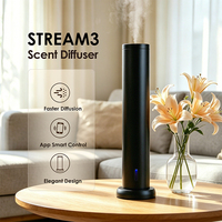 Diffuseurs d'huiles essentielles CNUS Stream3, diffuseur sans eau à air froid, contrôle par application Wifi, 150 ml, diffuseur de parfum pour hôtel