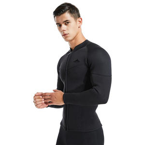 Haut de combinaison en caoutchouc épaissi de 3 mm, manches longues, protection solaire, <span class=keywords><strong>tenue</strong></span> pour homme pour la <span class=keywords><strong>plongée</strong></span> et le snorkeling, toutes saisons - Product Image 3