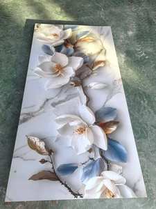 Panel Decorativo de Pared de PVC Flexible <span class=keywords><strong>con</strong></span> Recubrimiento UV, Lámina de Mármol Impresa <span class=keywords><strong>en</strong></span> <span class=keywords><strong>3D</strong></span> a Color, Suministro Directo de Fábrica, Venta al Por Mayor - Product Image 2