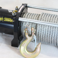 Treuil électrique 12V 24V avec guide-câble
