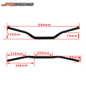 JFG Personnalisé Réglable En Alliage D'aluminium BAS <span class=keywords><strong>Moto</strong></span> Dirtbike En Aluminium Motocross <span class=keywords><strong>Moto</strong></span> Chauffée Guidon Avec 28mm 1/8 Pinces - Product Image 3