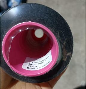 <span class=keywords><strong>Fil</strong></span> à coudre en polyester teint 100% polyester <span class=keywords><strong>fil</strong></span>é 40s/2/3 couleur unie en gros - Product Image 4