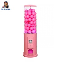 Machine distributrice de capsules cylindriques en promotion, machine Gachapon à monnayeur, distributeur de jouets à grosses boules pour centres de jeux pour enfants et bars