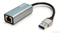 Adaptateur FJGEAR USB A vers RJ45 Gigabit, sans pilote, compatible USB 3.0 pour ordinateur portable, téléphone, OTG, travail à distance, réunion en ligne, réseau domestique