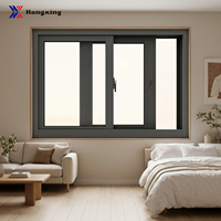 Ventana Corredera de Aluminio con Rotura de Puente Térmico, Ventana de Aluminio con Doble Acristalamiento, Ventana de Aluminio Insonorizada