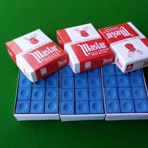 Suministros de billar profesional, accesorios de secado aceitoso personalizados, tiza de billar inglés en polvo, 12 Uds. - Product Image 6