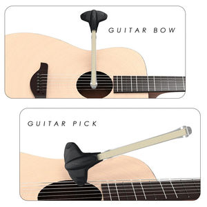 Arco de Guitarra Manta, <span class=keywords><strong>Dos</strong></span> Lados, Púas de Guitarra, Arco Ajustable, Arco de Guitarra Negro para Bajo, Violonchelo - Product Image 3