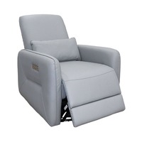 Fauteuil inclinable de luxe, gamme de mobilier de showroom, série de loisirs domestiques, sièges pour la maison, export ODM