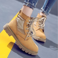 Bottes de désert en cuir véritable pour hommes, style vintage européen et américain, bottes de travail à la cheville pour l'extérieur, bottes de moto Martin