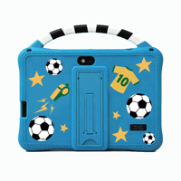 Étui de tablette en silicone OEM/VEIDOO 7 pouces, design robuste anti-chute, logo personnalisé de haute qualité, bleu/vert, résistant aux chocs, étanche