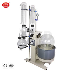 Évaporateur rotatif numérique électrique de laboratoire 50L à double condenseur avec refroidisseur et moteur - Product Image 1
