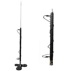 Antena de Radio Móvil para Auto, Multibanda HF Ajustable de 3-50Mhz, 50 Ohm, Polarización Vertical, Tipo Whip con Radiación Omnidireccional - Product Image 1