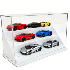 Hic tùy chỉnh Hot bánh xe caja 72 1/64 mô hình xe ô tô Acrylic hiển thị trường hợp phù hợp với Acrylic Die Cast xe hiển thị đứng - Product Image 2