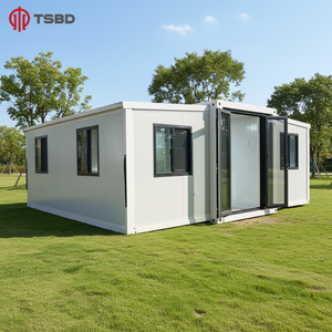 Maison préfabriquée moderne extensible prête à l'emploi, conteneur habitable <span class=keywords><strong>2</strong></span>, <span class=keywords><strong>3</strong></span>, <span class=keywords><strong>4</strong></span>, 5 chambres, bâtiment préfabriqué, maison modulaire, Casa Modular - Product Image 1