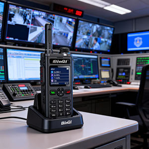 BinQi BQ-298 POC <span class=keywords><strong>2</strong></span> <span class=keywords><strong>3</strong></span> 4G Wifi LTE Rede Rádio Bidirecional de Longo Alcance Walkie Talkie com Cartão SIM Posicionamento GPS Gxin PTT Intercom - Product Image 2