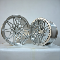 Velg Mobil Penumpang Premium 5x112 5x120 1-Piece Silver Deep Dish 18-21 6061-T6 Forged Wheel untuk E90 E91 E92 Seri 3 4 5 6 G20 G21