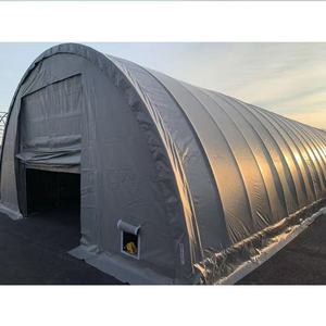 Abri de voiture en toile polyéthylène avec structure en acier ronde de 12'x20'x8' pour le stationnement et le stockage des <span class=keywords><strong>voitures</strong></span> - Product Image 5