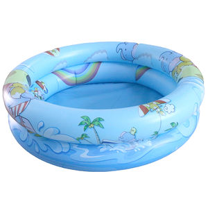 ของเล่นน้ำพับได้สำหรับฤดูร้อนขายส่ง, ของเล่นเป่าลม PVC ทรงก<span class=keywords><strong>ลม</strong></span>สองชั้นขนาด 60 ซม. แบบกำหนดเอง <span class=keywords><strong>สระ</strong></span>ว่าย<span class=keywords><strong>น้ำ</strong></span>กลางแจ้งสำหรับครอบครัวและเด็ก - Product Image 3