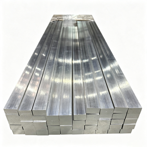 Barre plate en aluminium 6063 T5 de différentes tailles, barre en alliage massif pour profilés de fenêtres et de portes, matériaux auxiliaires, fabriquée en Chine - Product Image 6