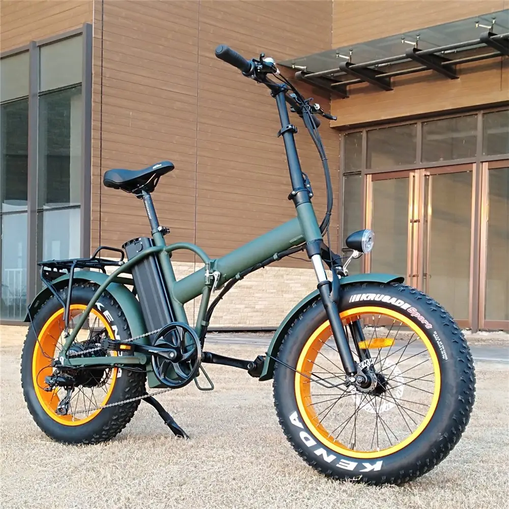 750w Electric Motor Bicycle Mini Foldable Folding Electric Moped Bike Lithium Battery Smart E-bike
