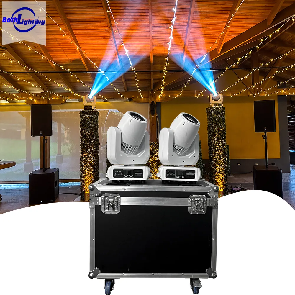 Beide Beleuchtung 150 W LED Spot sich bewegende Stirnleuchte scharfes Licht für Hochzeit Djs Bühneffekte