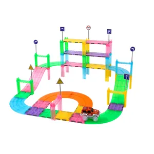 Tensoger – jouets éducatifs pour enfants, blocs de construction magnétiques 3D, bricolage, carreaux magnétiques, blocs magnétiques intelligents, jouet 48