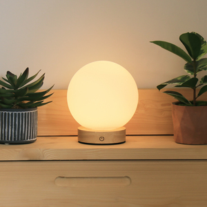 Factory Direct Wholesale Support Custom LED 2000mAh Wood Rechargeable <strong>Battery</strong> <strong>Operated</strong> <strong>Table</strong> <strong>Lamps</strong> Luxury Light for Home - Product Image 2