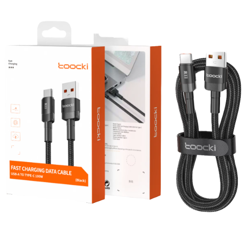 Toocki 100W Smart Watch & Mobile Phone Charger Type-C to for PD Fast Charging Cable with 6A Fast Charging