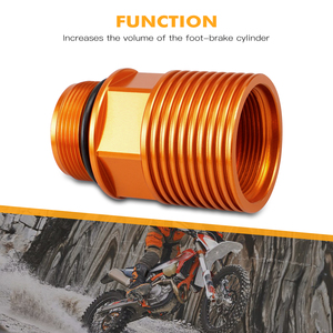 NICECNC per KTM EXC 300 2004-2016 EXC EXC-F SX SXF XC XCW <span class=keywords><strong>SMR</strong></span> 125 250 350 400 <span class=keywords><strong>450</strong></span> 500 Estensore Serbatoio Freno Posteriore per Moto - Product Image 5