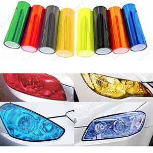 Film teinté noir haute qualité et haute brillance pour phares et feux arrière de voiture, haute résistance à la traction - Product Image 4