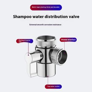 Robinet Shattaf rétractable avec buse d'appoint de plateau de shampoing externe pour les applications de toilette de lavage de cuisine à main - Product Image 4