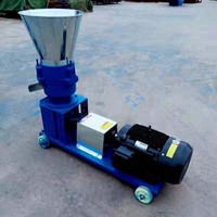 Solution d'alimentation à faible coût, nouvelle machine à granulés d'aliments pour volailles à haute productivité 220V pour le traitement des aliments pour poulets