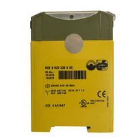 Relais de sécurité Pilz PZE 3 V22 474218 d'occasion 230VAC 6NO 4NC pour arrêt d'urgence et surveillance de porte