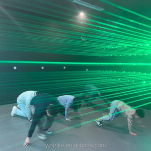 Jeu de traversée laser - Aventure interactive avec obstacles lumineux pour parcs d'attractions commerciaux intérieurs et espaces publics en plastique et silicone - Product Image 4
