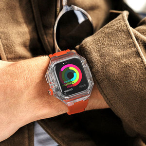 Funda Protectora Transparente de PC Compatible con Relojes de 49/46/41/40/44/45/42 mm para IWatch S11 - Product Image 3