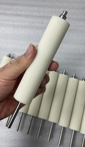 Con lăn cao su Silicone nhiệt độ cao tùy chỉnh bánh xe Polyurethane PU và con lăn bọc cao su - Product Image 4