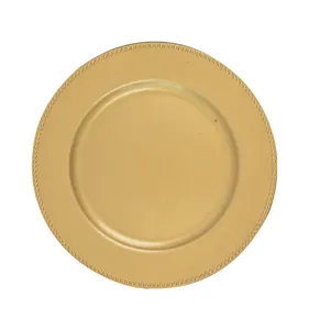 Großhandel Hochzeit Teller Gold Ladegerät Platte Mi.