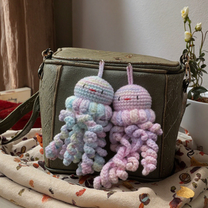 Muñecos de Ganchillo Hechos a Mano al por Mayor, Se Aceptan Personalizaciones, Llaveros de <span class=keywords><strong>Pulpo</strong></span> Coloridos <span class=keywords><strong>para</strong></span> Navidad, Halloween, Fiestas de Cumpleaños - Product Image 2