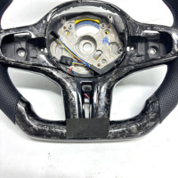 Volant BMW G80 en tissu sergé 3K pour F90 G20 G82 G05 F40 G87 G30 G01, installation plug and play