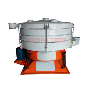 Vaso vibratorio Circular de acero automático de alta eficiencia, tamiz de detección de polvo, motor de núcleo, procesamiento químico de alimentos - Product Image 3