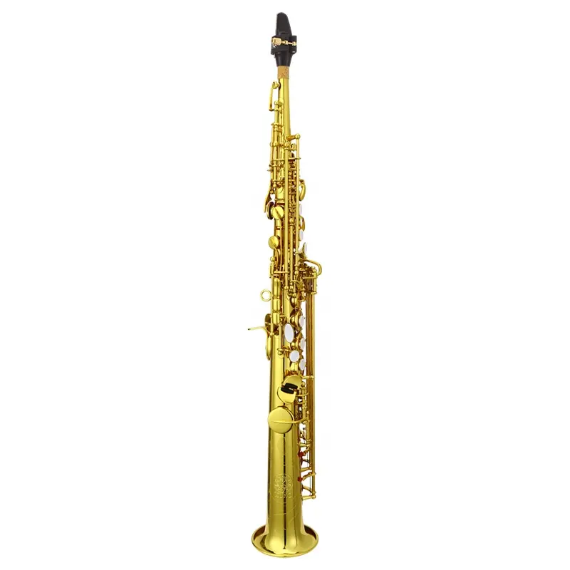 KUNO KSS-801 Saxophone Soprano Sib Laque Dorée