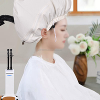 Appareil professionnel de soin capillaire à vapeur pour salon, machine à nano-brume et micro-brume, équipement de bureau sur pied pour le soin des cheveux et du cuir chevelu