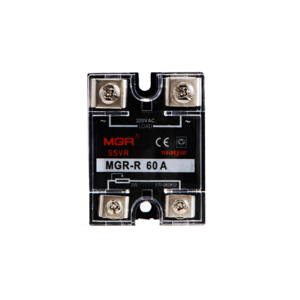 รีเลย์ควบคุมแรงดันไฟฟ้า MGR-R 60A รีเลย์ควบคุมแรงดันไฟฟ้าแบบโซลิดสเตต 60A รีเลย์โซลิดสเตตขนาดเล็ก - Product Image 2